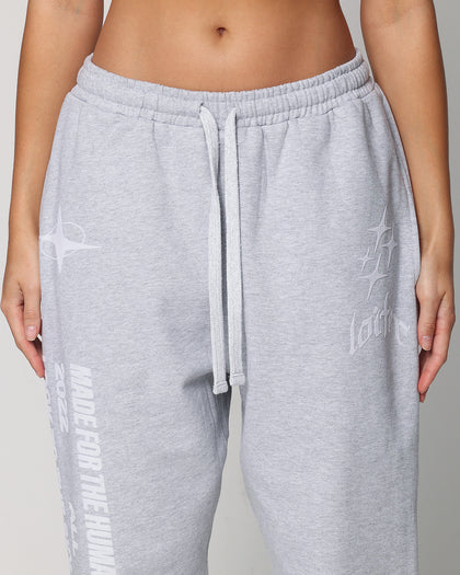 Loiter Tour Track Pants Grey Marle