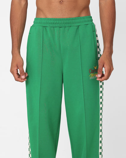 The New Establishment X Nascar Classics Racing Team Warm Up Pants Racer Green