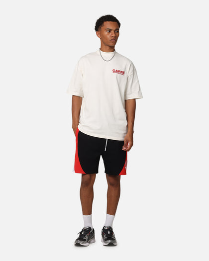 Carre C Star Panelled Shorts Black/Red