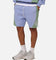 Carre C Star Panelled Shorts Pale Blue