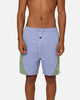 Carre C Star Panelled Shorts Pale Blue