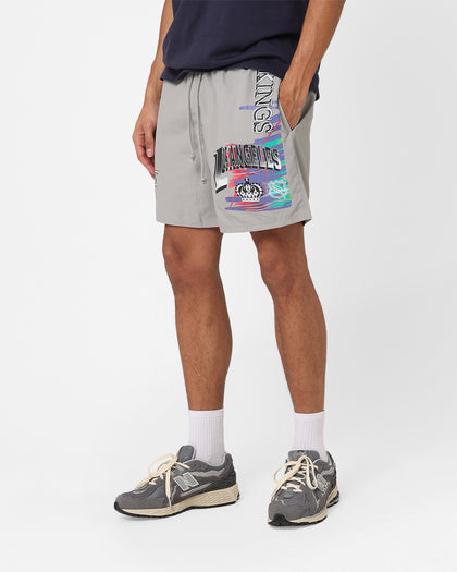 Mitchell & Ness Los Angeles Kings Nylon Shorts Grey