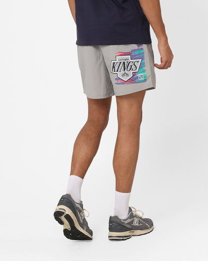 Mitchell & Ness Los Angeles Kings Nylon Shorts Grey