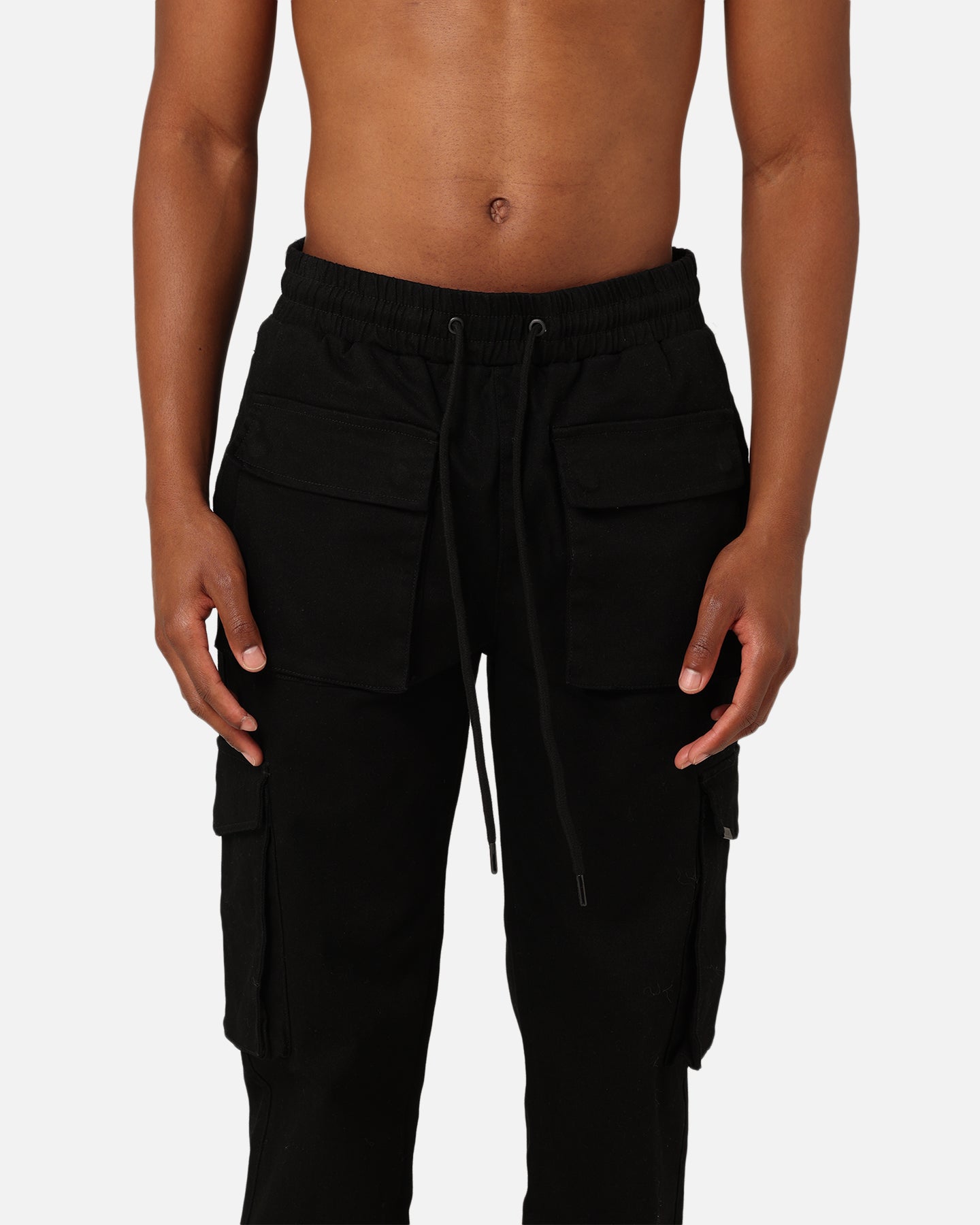 Saint Morta Infantry Relaxed Cargo Pants Black | Culture Kings US