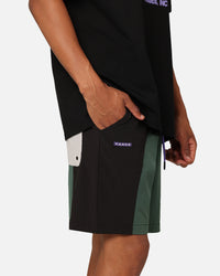 Carre Two Tone Shorts Black/Green