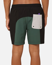 Carre Two Tone Shorts Black/Green