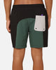 Carre Two Tone Shorts Black/Green