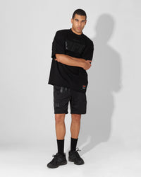 Saint Morta X UFC Basketball Shorts Black