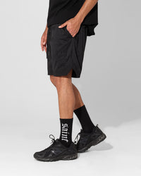 Saint Morta X UFC Basketball Shorts Black