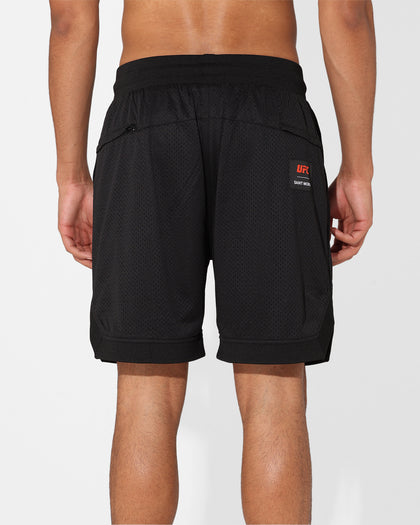 Saint Morta X UFC Basketball Shorts Black