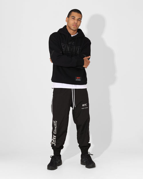 Saint Morta X UFC Championship Nylon Joggers Black