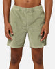 X-Large 91 Wide Corduroy Beach Shorts Pigment Artichoke