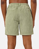 X-Large 91 Wide Corduroy Beach Shorts Pigment Artichoke