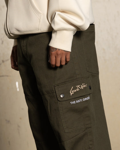 Loiter X The Anti Order Flow Cargo Pants Khaki