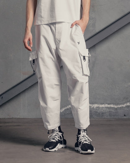 The Anti Order Armed Forces Buffalo Joggers Off White