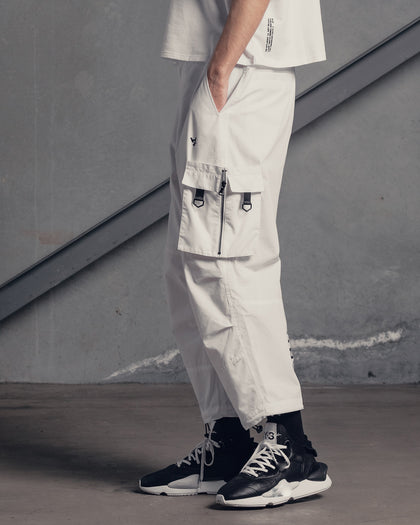 The Anti Order Armed Forces Buffalo Joggers Off White