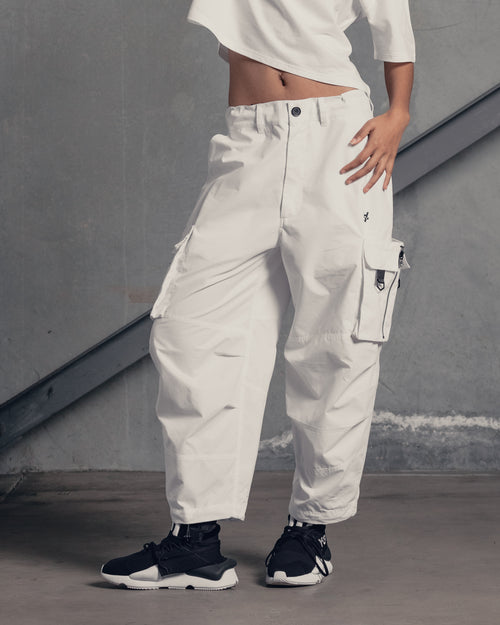 The Anti Order Armed Forces Buffalo Joggers Off White