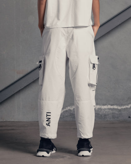 The Anti Order Armed Forces Buffalo Joggers Off White