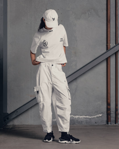 The Anti Order Armed Forces Buffalo Joggers Off White