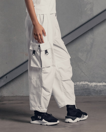 The Anti Order Armed Forces Buffalo Joggers Off White