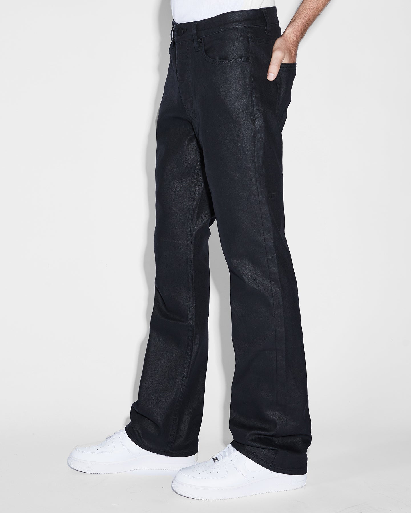 KSUBI BRONKO WAX コーティングフレアデニム Ksubi Bronko Wax Jeans Black | Culture Kings US