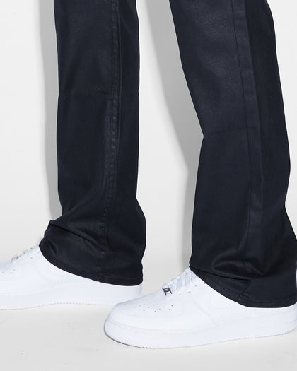 Ksubi Bronko Wax Jeans Black