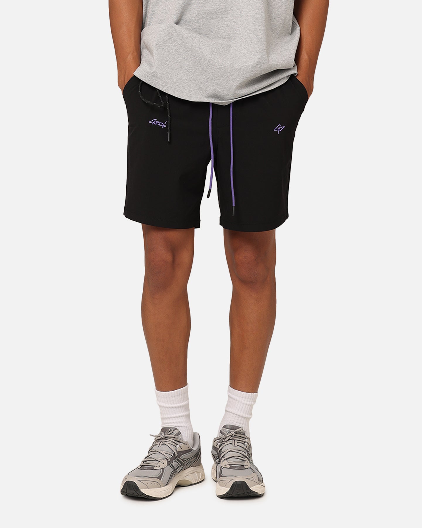 Carre Pace Nylon Shorts Black | Culture Kings US