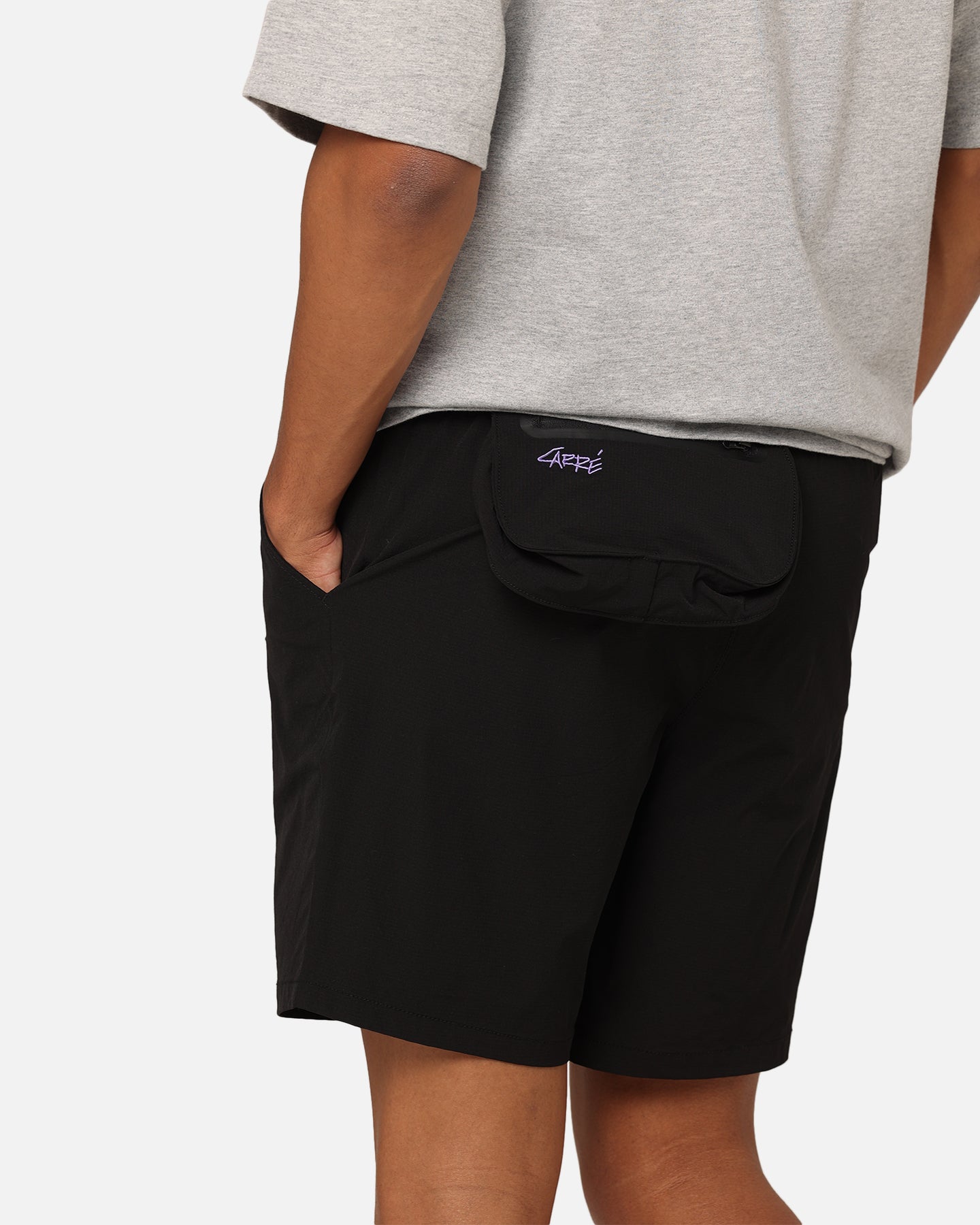 Carre Pace Nylon Shorts Black | Culture Kings US