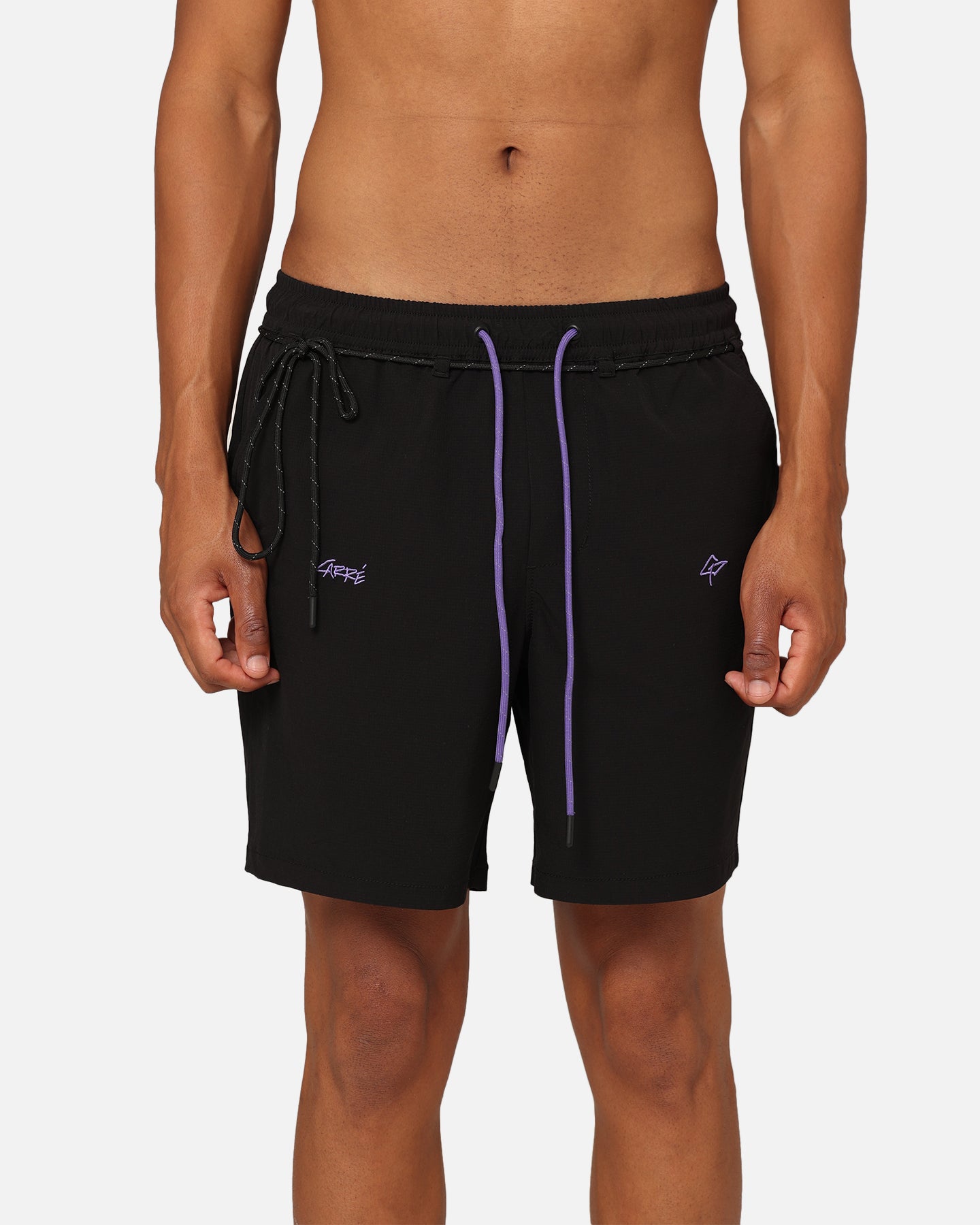 Carre Pace Nylon Shorts Black | Culture Kings US
