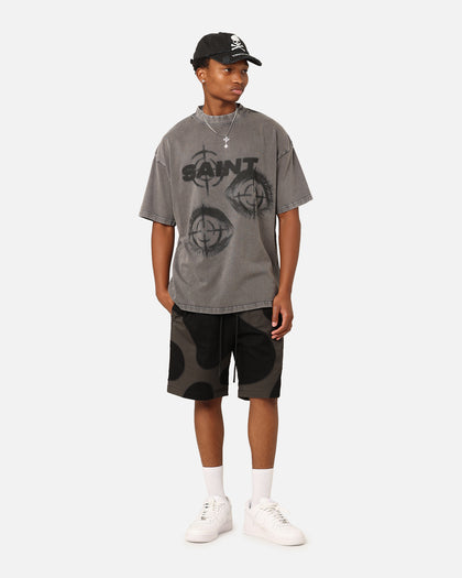 Saint Morta Labyrinth Shorts Black/Grey