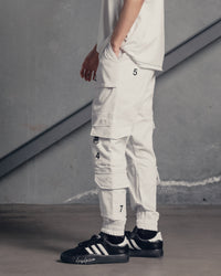 The Anti Order Tactical Operations Joggers White