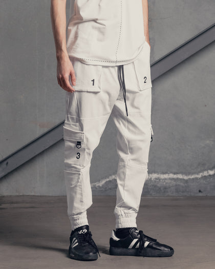 The Anti Order Tactical Operations Joggers White