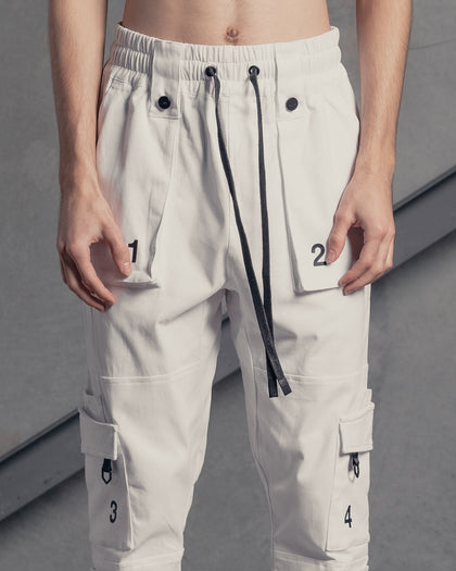 The Anti Order Tactical Operations Joggers White