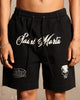 Saint Morta Roadhouse Denim Shorts Black