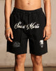 Saint Morta Roadhouse Denim Shorts Vintage Black