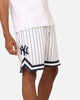 New Era New York Yankees Mesh Shorts White Pinstripe
