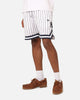 New Era New York Yankees Mesh Shorts White Pinstripe