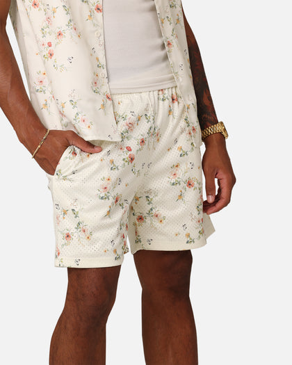 XXIII Anthony Mesh Shorts Cream/Red/White