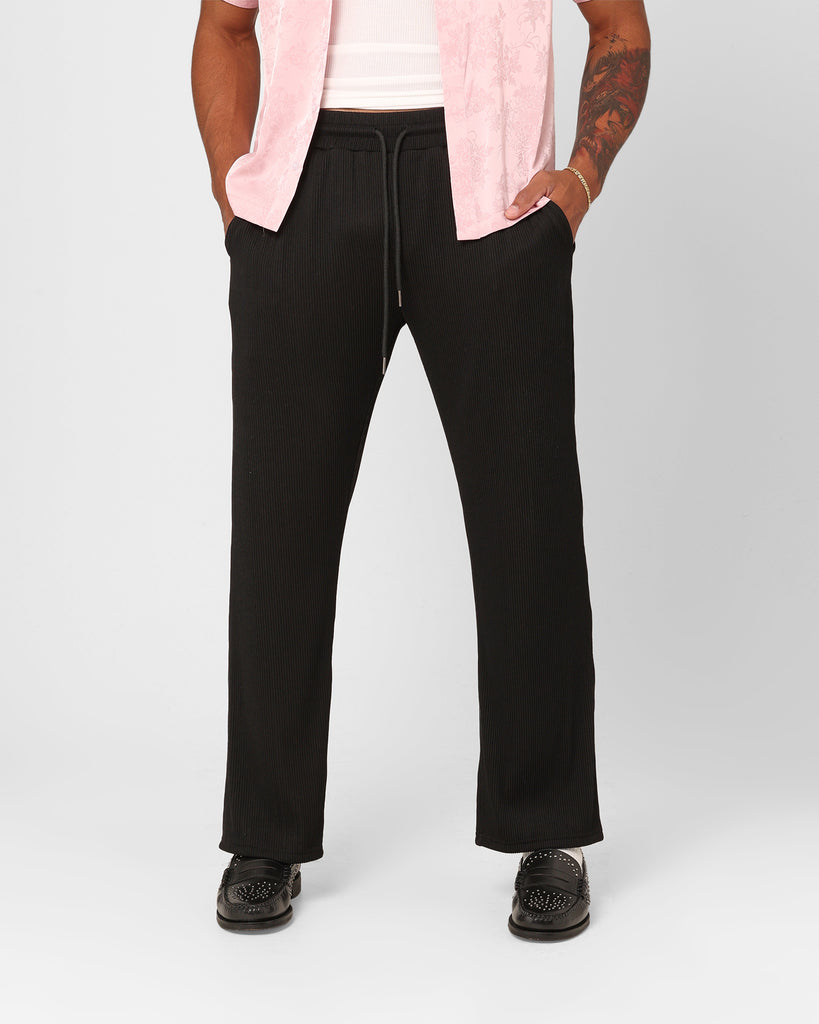 XXIII Leon Ribbed Pants Black | Culture Kings US