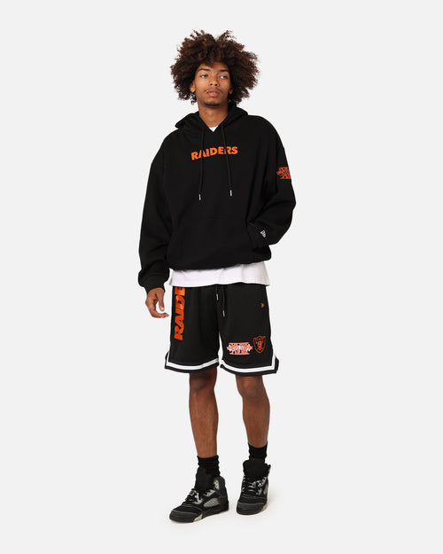 New Era Las Vegas Raiders 'Scary Nights' Mesh Shorts Black/Orange