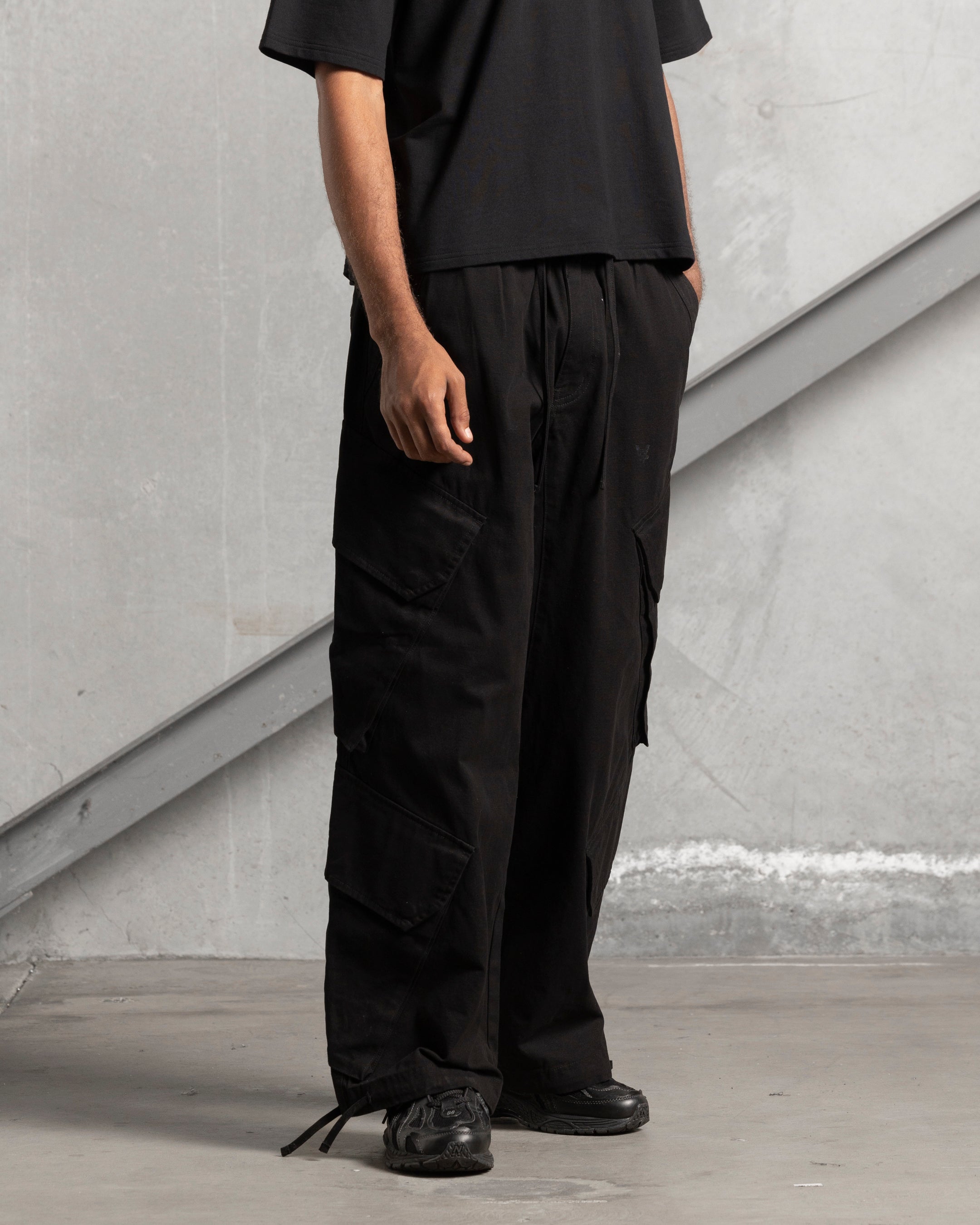 The Anti Order Hurtlocker Parachute Pants Black | Culture Kings US