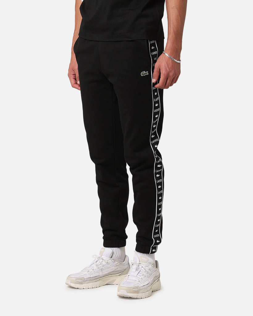 Lacoste Mens Sport Brushed Fleece Pant with Elastic Leg Opening Black Size XXXXLarge main image 0