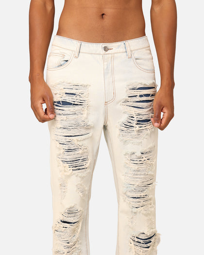 XXIII Elliot Distressed Jeans Light Blue Acid