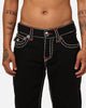 True Religion Ricky With Flap Double Super T Jeans Rinsed Black