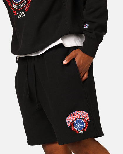 Champion Reverse Weave Field Basketball Shorts Black