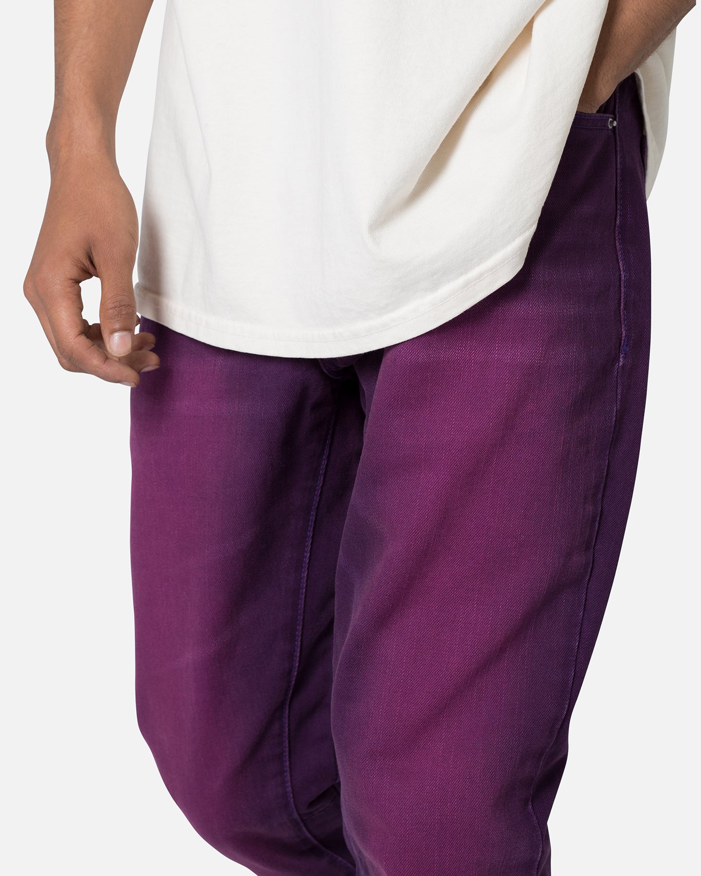 MNML B512 Flare Denim Jeans Purple | Culture Kings US