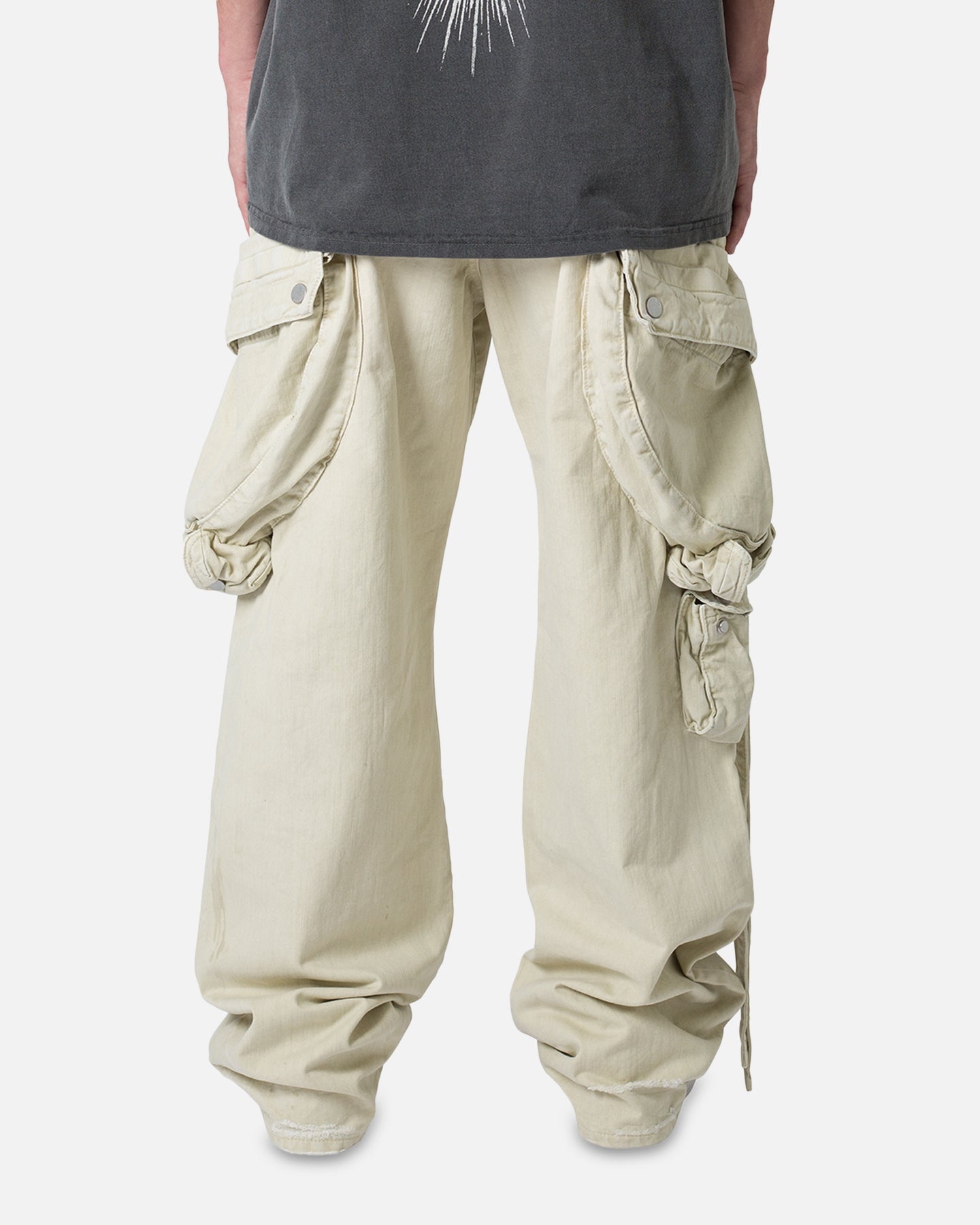 MNML Strapped Multi Cargo Pants Khaki | Culture Kings US