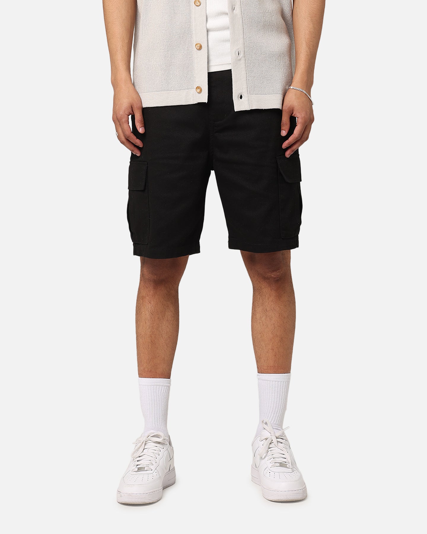 XXIII Jordy Cargo Shorts Black | Culture Kings US