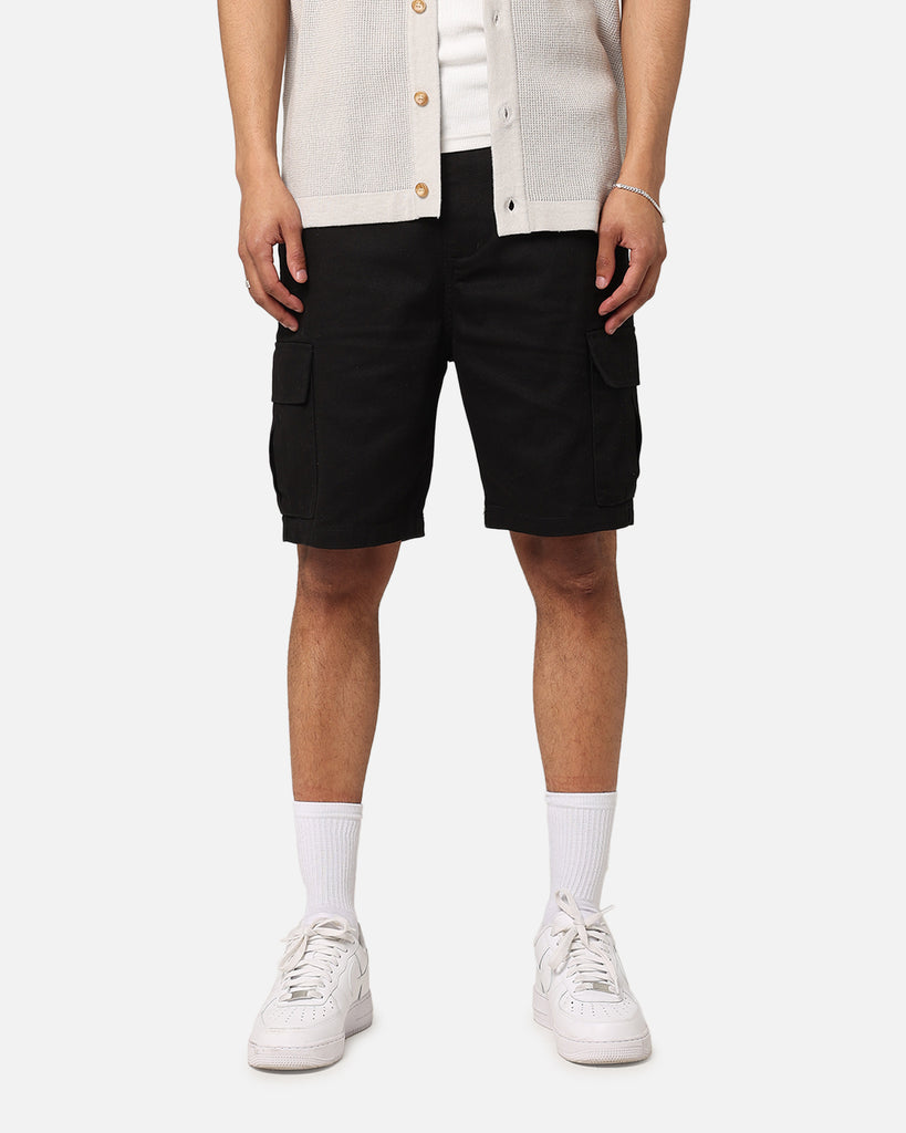 XXIII Jordy Cargo Shorts Black | Culture Kings US