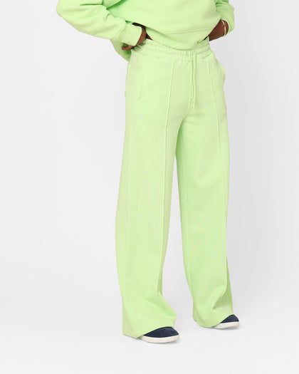 Champion Women's Reverse Weave Small C Wide Leg Joggers Coco Palm